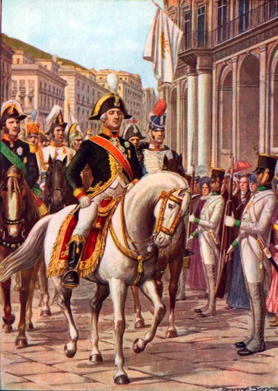 Il ritorno di Ferdinando IV a Napoli da Tancredi Scarpelli